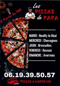 Les pizzas de papa